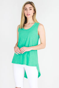 3rd Story The Label Madison Tank Marine Green Bright Green Basic State