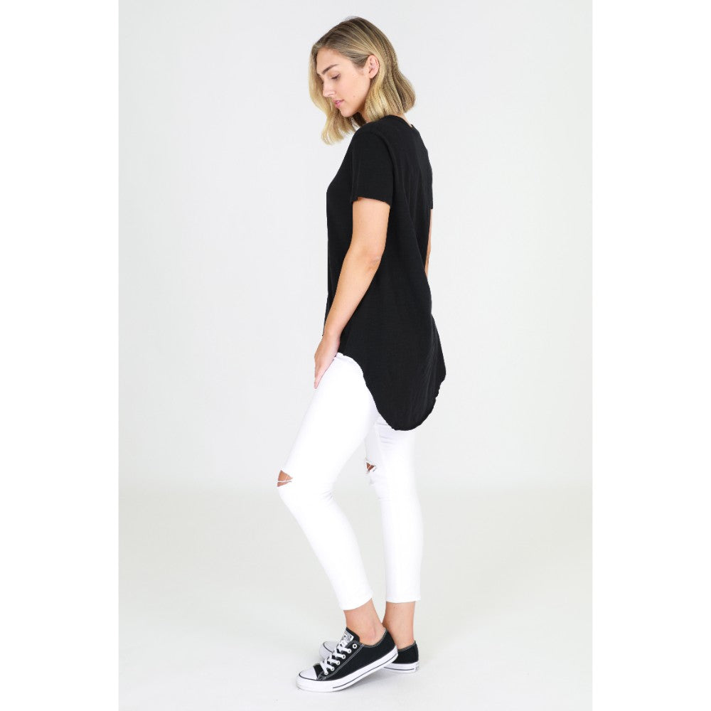 3rd Story Sorrento Tee Tail hem tee Basic State Longer back Tee Buy 3rd Story Sorrento Tshirt Buy 3rd Story Tshirt Buy Sorrento Tee Stripe Sorrento Tshirt 3rd story stockist aust