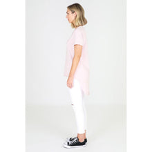 Shop Plus Size Blush Sorrento Tshirt - 3rd Story Plus Size Clothing - Pink Sorrento Tshirt - Basic State Australia