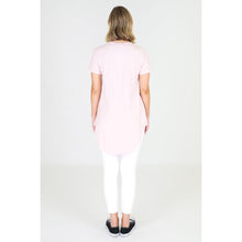 Plus Size Blush Sorrento Tshirt - 3rd Story Plus Size Clothing - Pink Sorrento Tshirt - Basic State Australia
