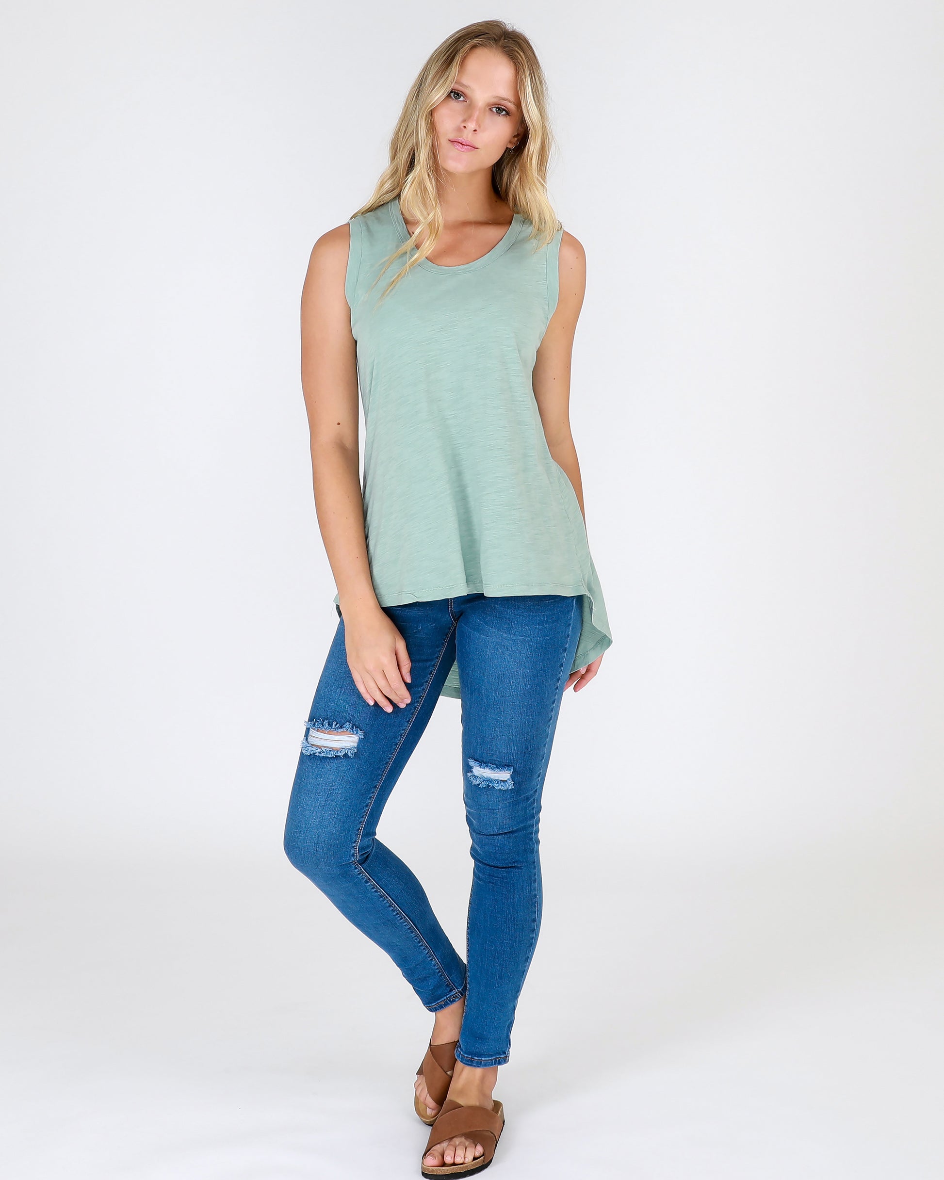 3rd Story Madison Tank Basic State 3RD STORY THE LABEL