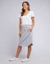 Plus Size Isla Skirt - Grey Marle