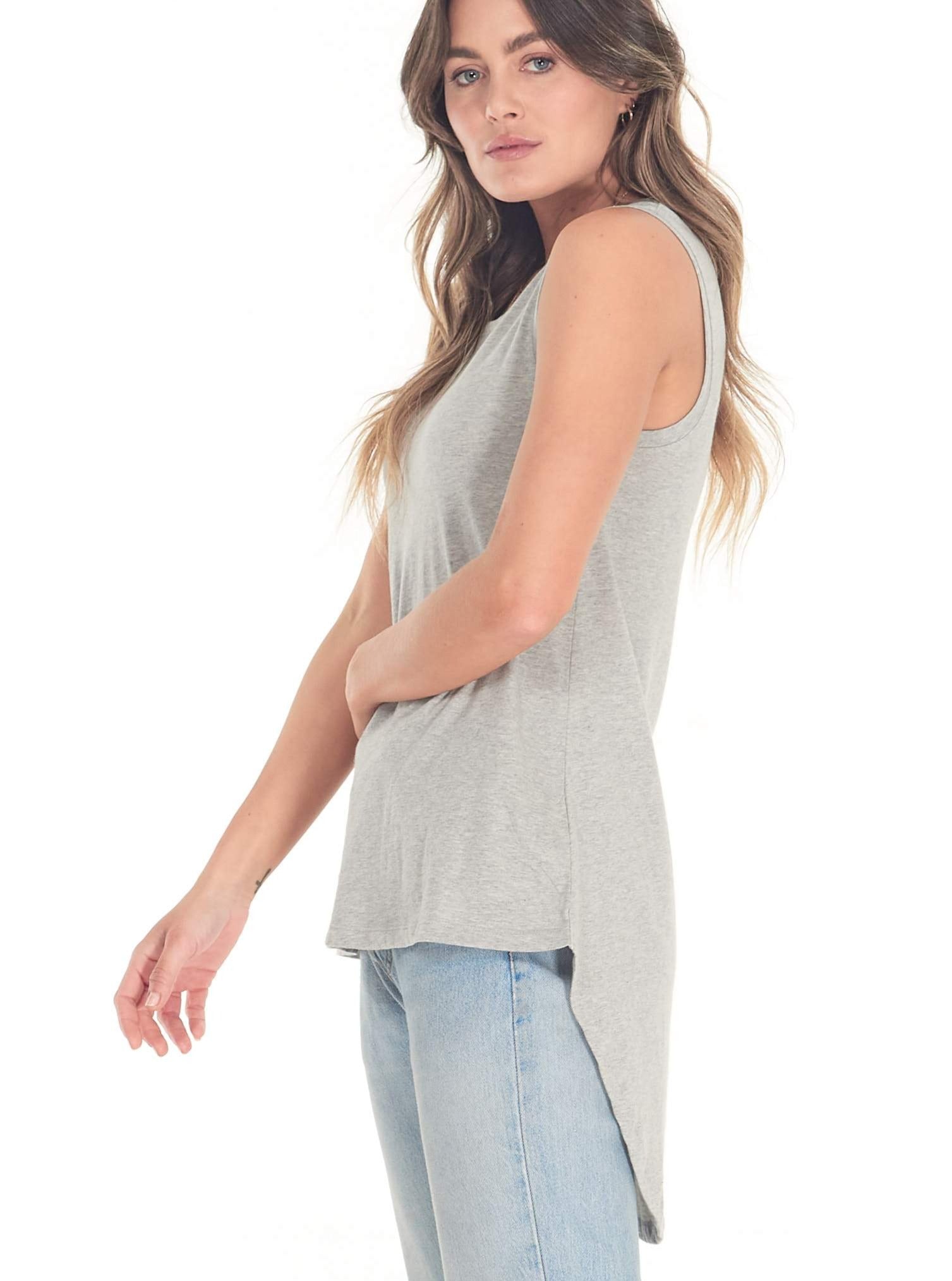 Cle Organic Clothing Cle Clothing Australian Stockist Cle Melbourne Stockist Cle Clothing Amelia Tank Cle Amelia Tank Longer Length Cle Tank Basic State Cle Stockist