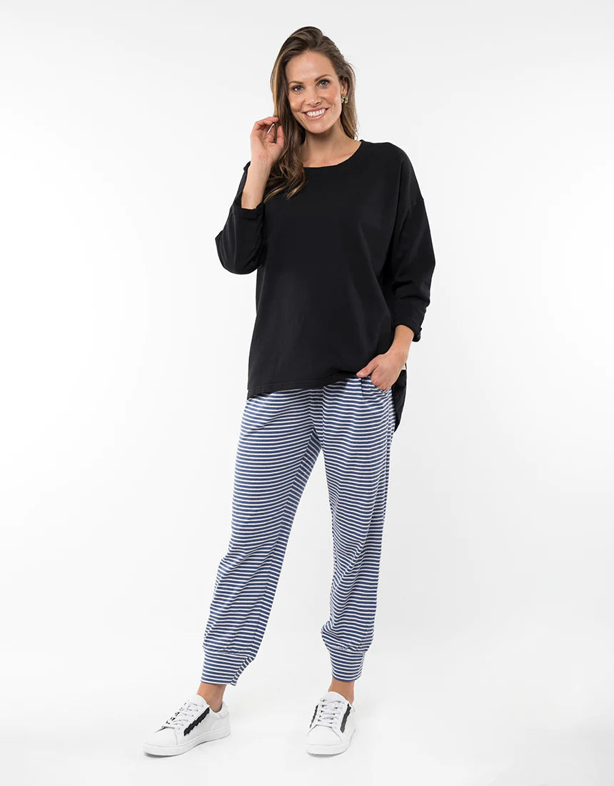 Buy Elm Alice Crew - Washed Black, Elm Sale, Elm Clothing Sale, Elm Clothing Stockists