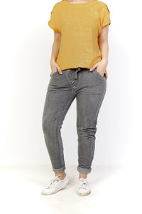 Alergia Amici Pull on Pants - Italian Pants - Amici made in Italy - Basic State Australia