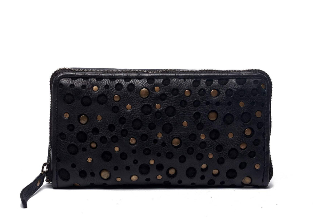 Buy Rugged hide Jade leather wallet Buy Rugged Hide Jade Ladies Wallet Basic State Rugged Hide Australian Stockist Rugged Hide Ladies Studded Leather Wallet