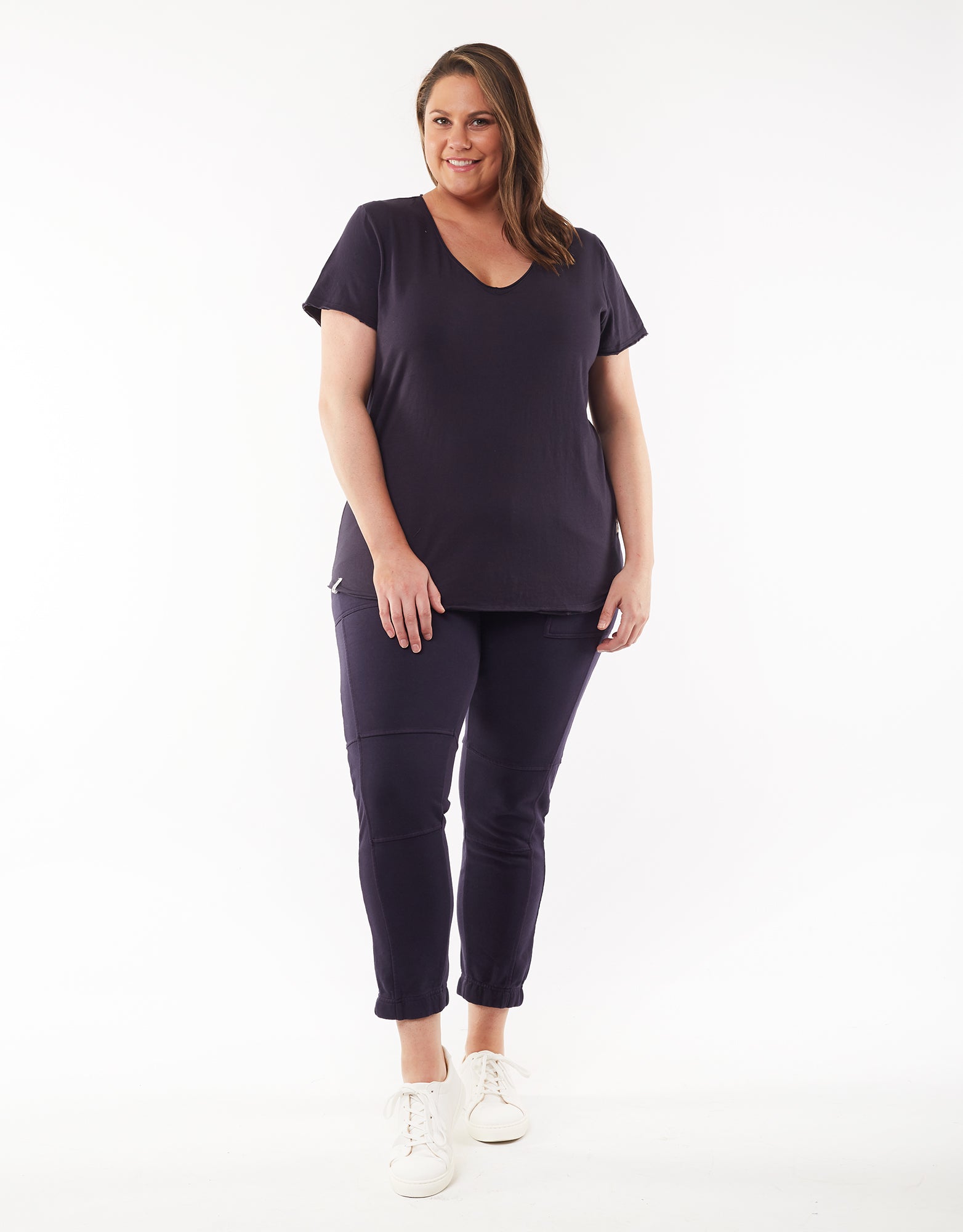 Elm Vee Tee Navy Elm V Tee Navy Elm Stockist Elm Online Stockist Elm Australian Stockist Elm Plus Size Clothing V Neck Tee Elm Navy Tee Plus Size Basic State Australian Elm Stockist Elm Sydney Stockist Elm Melbourne Stockist Elm Perth Stockist Elm Brisbane Stockist Elm Plus size Vee Tee Navy Elm Plus Size V Tshirt Navy Elm Perth Stockist