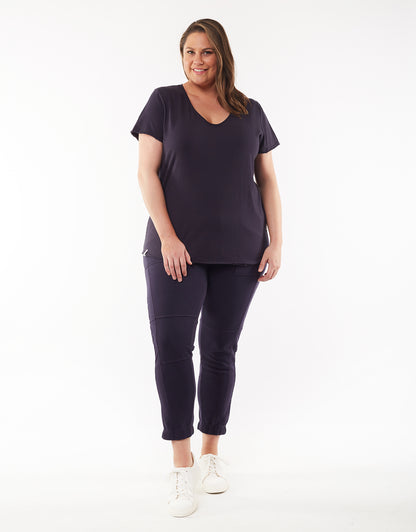 Elm Vee Tee Navy Elm V Tee Navy Elm Stockist Elm Online Stockist Elm Australian Stockist Elm Plus Size Clothing V Neck Tee Elm Navy Tee Plus Size Basic State Australian Elm Stockist Elm Sydney Stockist Elm Melbourne Stockist Elm Perth Stockist Elm Brisbane Stockist Elm Plus size Vee Tee Navy Elm Plus Size V Tshirt Navy Elm Perth Stockist