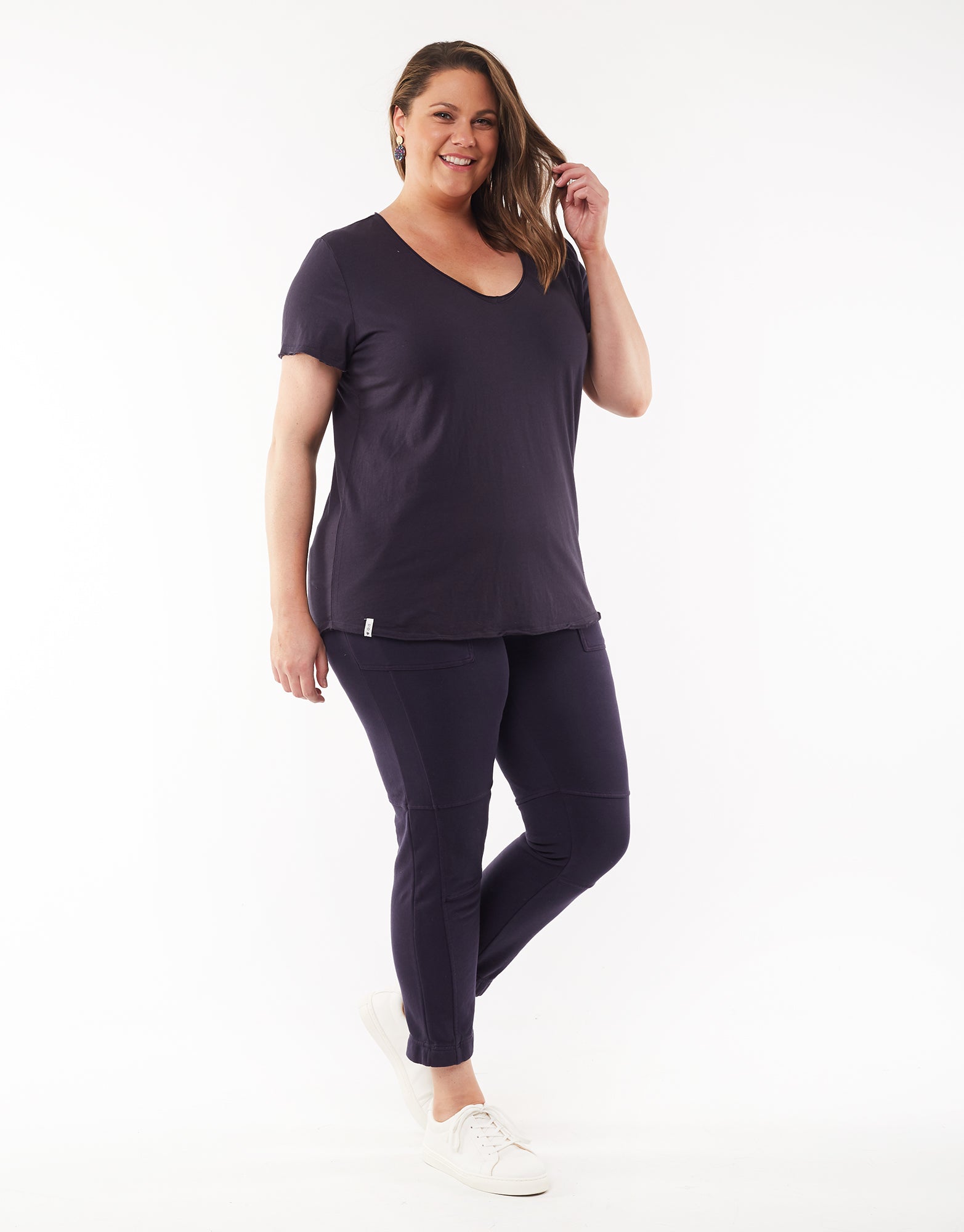 Elm Vee Tee Navy Elm V Tee Navy Elm Stockist Elm Online Stockist Elm Australian Stockist Elm Plus Size Clothing V Neck Tee Elm Navy Tee Plus Size Basic State Australian Elm Stockist Elm Sydney Stockist Elm Melbourne Stockist Elm Perth Stockist Elm Brisbane Stockist Elm Plus size Vee Tee Navy Elm Plus Size V Tshirt Navy Elm Perth Stockist