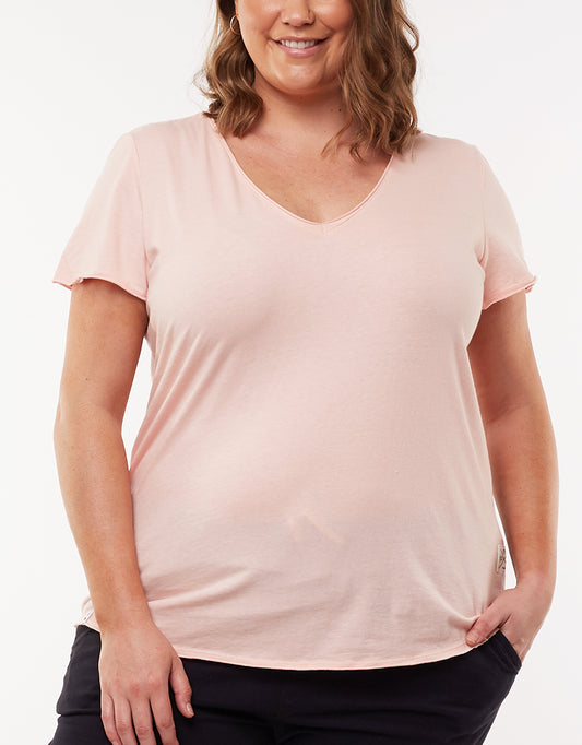 Elm Clothing Online Elm Fundamental V Tee Elm Clothing Elm V Tee Elm V Tshirt Elm White Tee Elm Plus Size Tee Elm Plus Size Tshirt Elm Fundamental V Tee White Basic State Elm Stockist Elm Sydney STockist Elm Melbourne Stockist Elm Adelaide Stockist Elm Brisbane Stockist Elm Blush V Tee Plus Size Elm Embrace Stockist