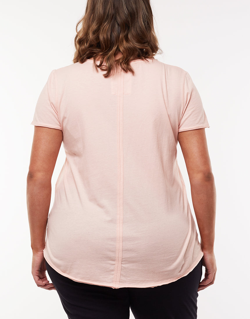 Elm Clothing Online Elm Fundamental V Tee Elm Clothing Elm V Tee Elm V Tshirt Elm White Tee Elm Plus Size Tee Elm Plus Size Tshirt Elm Fundamental V Tee White Basic State Elm Stockist Elm Sydney STockist Elm Melbourne Stockist Elm Adelaide Stockist Elm Brisbane Stockist Elm Blush V Tee Plus Size Elm Embrace Stockist Elm Plus size V Tee Pink