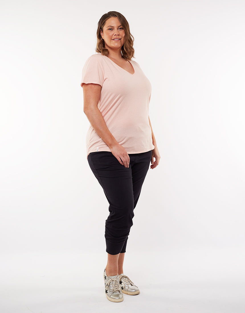 Elm Clothing Online Elm Fundamental V Tee Elm Clothing Elm V Tee Elm V Tshirt Elm White Tee Elm Plus Size Tee Elm Plus Size Tshirt Elm Fundamental V Tee White Basic State Elm Stockist Elm Sydney STockist Elm Melbourne Stockist Elm Adelaide Stockist Elm Brisbane Stockist Elm Blush V Tee Plus Size Elm Embrace Stockist Elm Plus size V Tee Pink