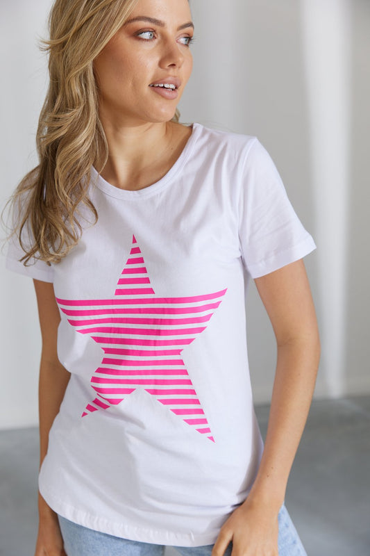 Shop Jovie Australian Stockists Buy jovie Clothing online australian Jovie the label Stockists Buy Star tees Online Jovie Star Tee for sale Jovie Evie Star Tee Line Star Tee