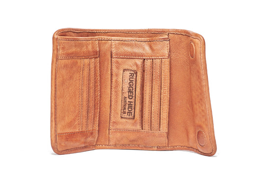 Mira Woven Leather Wallet