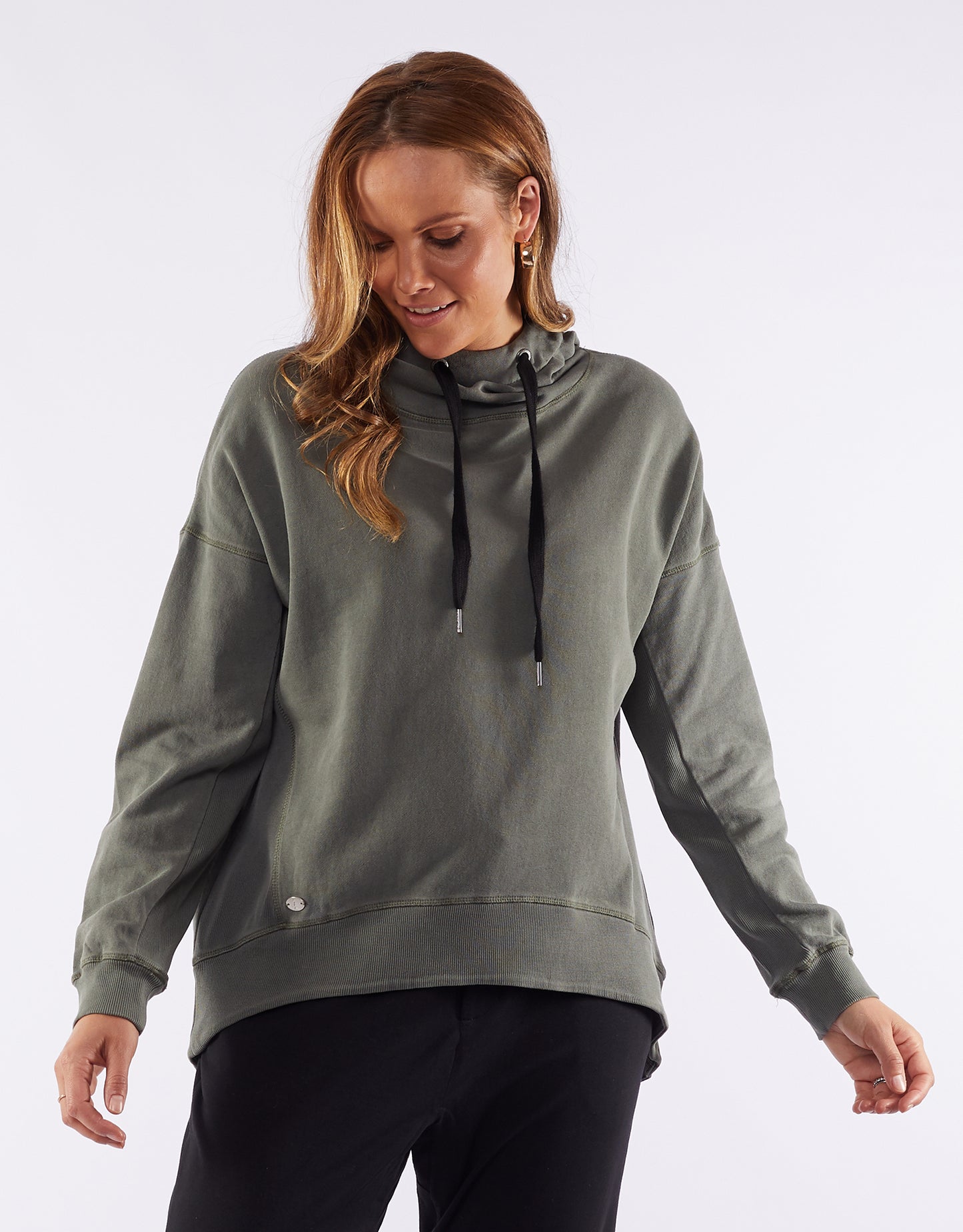 Buy Foxwood Jasmine Hoodie Foxwood Sale Foxwood Stockists Australia Foxwood Stockist Melbourne Foxwood Stockist Foxwood Clothing Sale Foxwood Melbourne stockist Foxwood Buy Foxwood Jasmine Hoodie - Heritage Khaki 