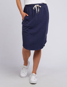 Plus Size Isla Skirt - Navy