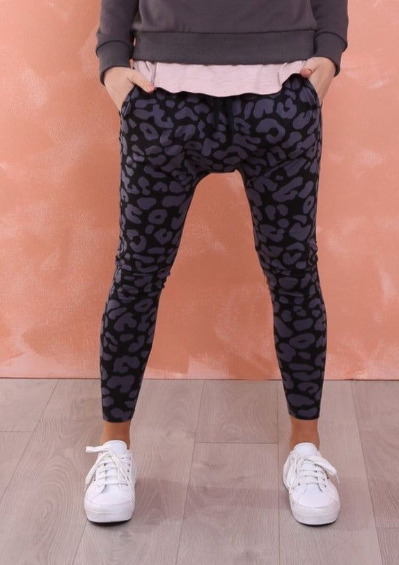 Lainie Lounge Pants Lainie Lounge Pants Lainie Slouch Pants Leopard Print Basic State Australia