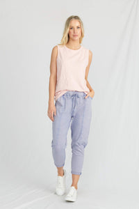 Lulu Soho Jeans Periwinkle Lulu Organic Clothing Soho Jeans Soho Pants Basic State Lulu Organic Clothing Australian Stockist Lulu Soho Jeans Australian Stockist