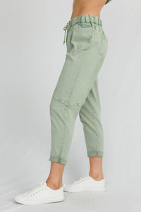  Lulu Soho Jeans Sage Green Pink  Lulu Organic Clothing Soho Jeans Soho Pants Basic State Lulu Organic Clothing Australian Stockist Lulu Soho Jeans Australian Stockist