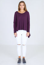 Basic State 3rd Story Willow Tee in Violet - Long Sleeve Willow Tee