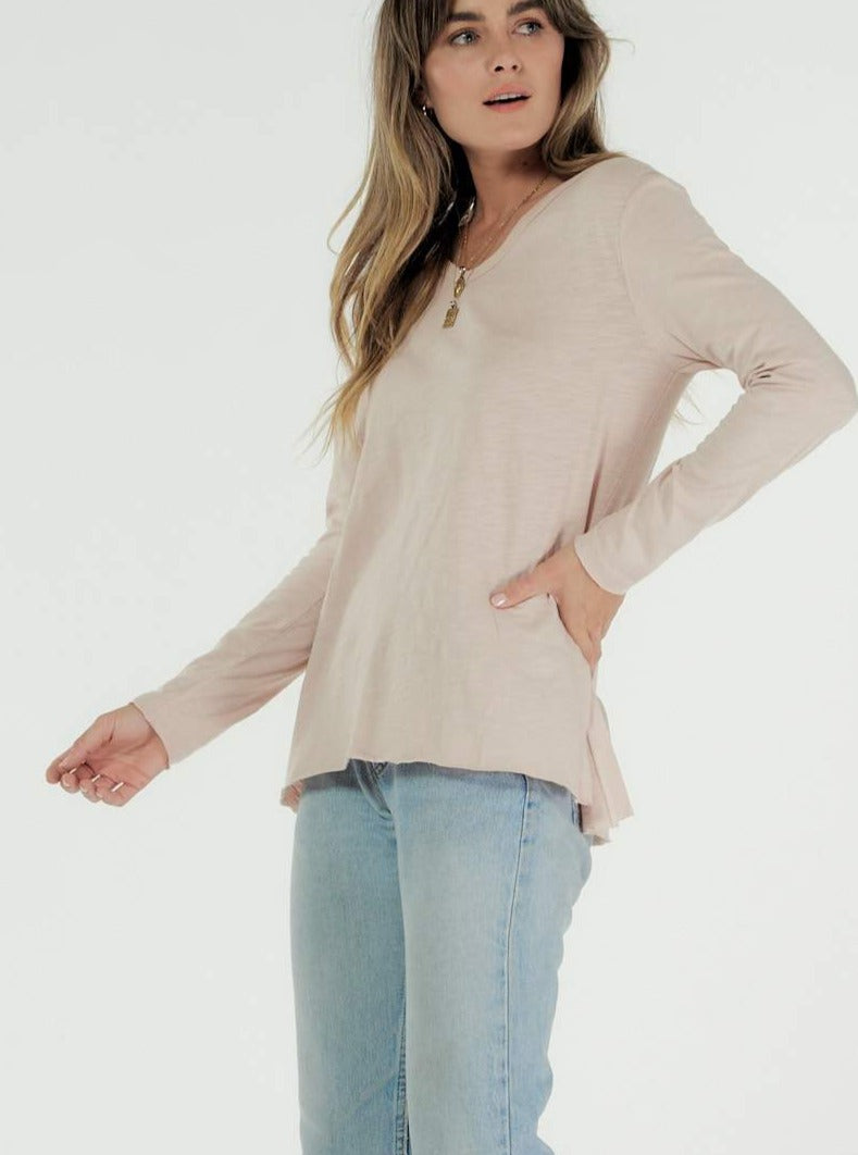 Cle Abigail Long Sleeve Tee Cle Abigail Organic Clothing Cle Clothing Cle Organic Clothing Stockist Cle Australian Stockist Basic State