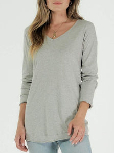 Cle Organic Cotton Harper Long Sleeve Tee - Basic State Cle Stockist CLE ORGANIC CLOTHING CLE CLOTHING CLE ORGANIC ESSENTIALS BASIC STATE AUSTRALIAN STOCKIST HARPER LONG SLEEVE TSHIRT HARPER LONG SLEEVE TEE BASIC STATE CLE AUSTRALIAN STOCKIST