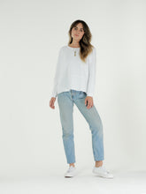 Cle Margo Jumper White Cle Margot Sweater Basic State Cle Stockist