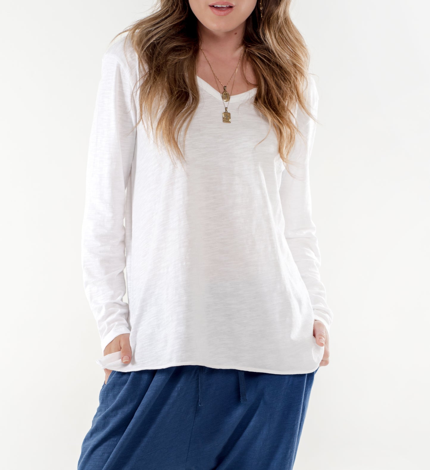 Cle Abigail Long Sleeve Tee Cle Abigail Organic Clothing Cle Clothing Cle Organic Clothing Stockist Cle Australian Stockist Basic State