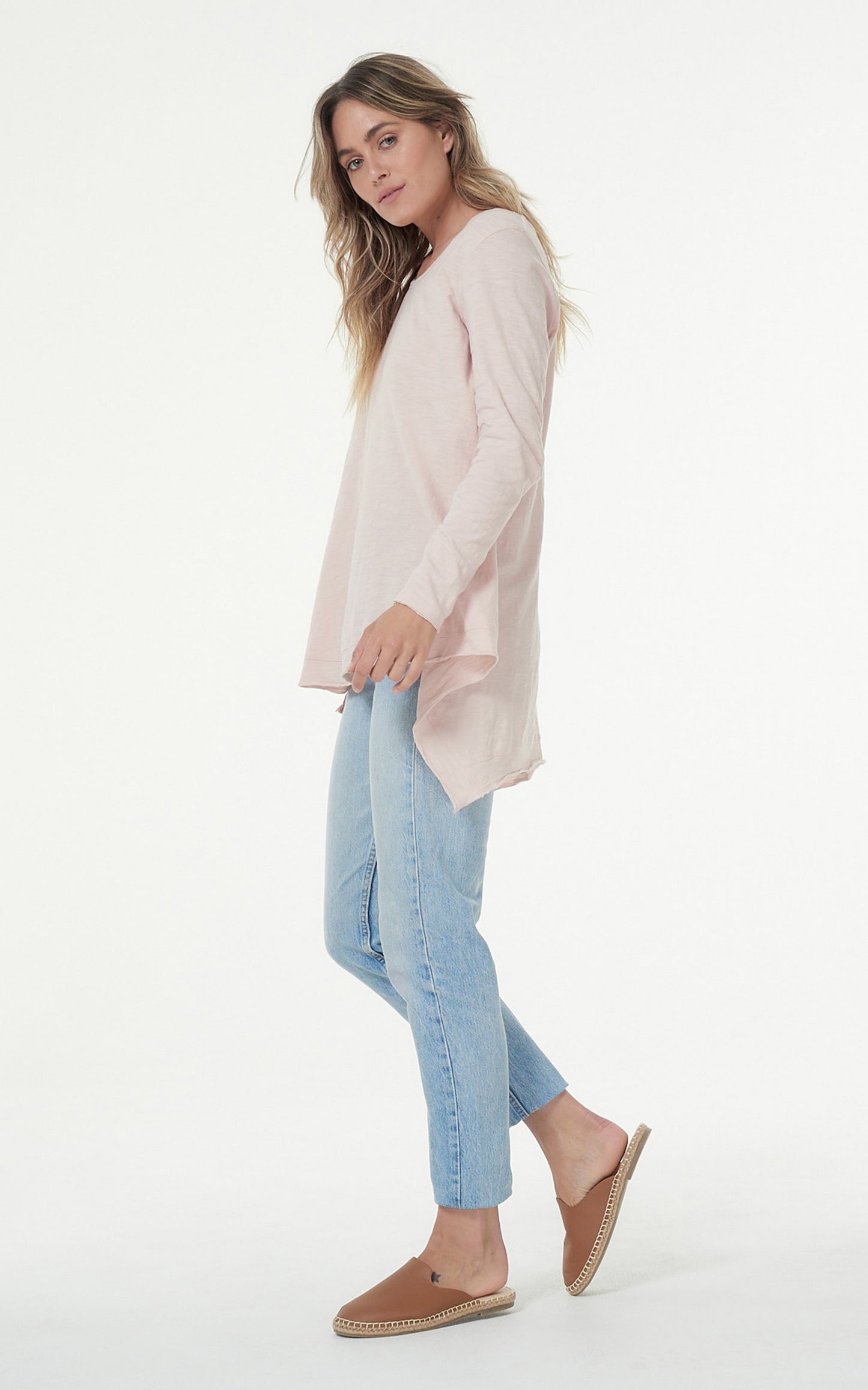 Esther Long Sleeve Tee (Plus Size)