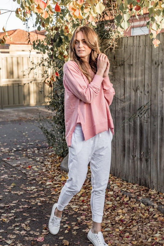 Cle Organic Clothing Jumper Addison Jumper Addyson Jumper Basic State Cle Clothing Australian Stockist Cle Clothing Addison Sweater Cle Clothing Addyson Sweater 