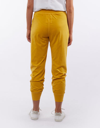 Fundamental Wash Out Lounge Pant - Mustard