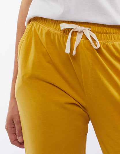 Fundamental Wash Out Lounge Pant - Mustard