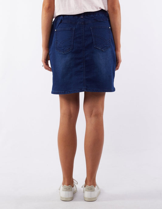 BUY BASIC STATE CLOTHING ONLINE SHOP STATUS DENIM SKIRT BUY STATUS DENIM SKIRT ONLINE STOCKISTS SHOP ELM  DENIM SKIRTS ONLINE SHOP ELM CLOTHING DENIM SKIRTS MELBOURNE STOCKISTS