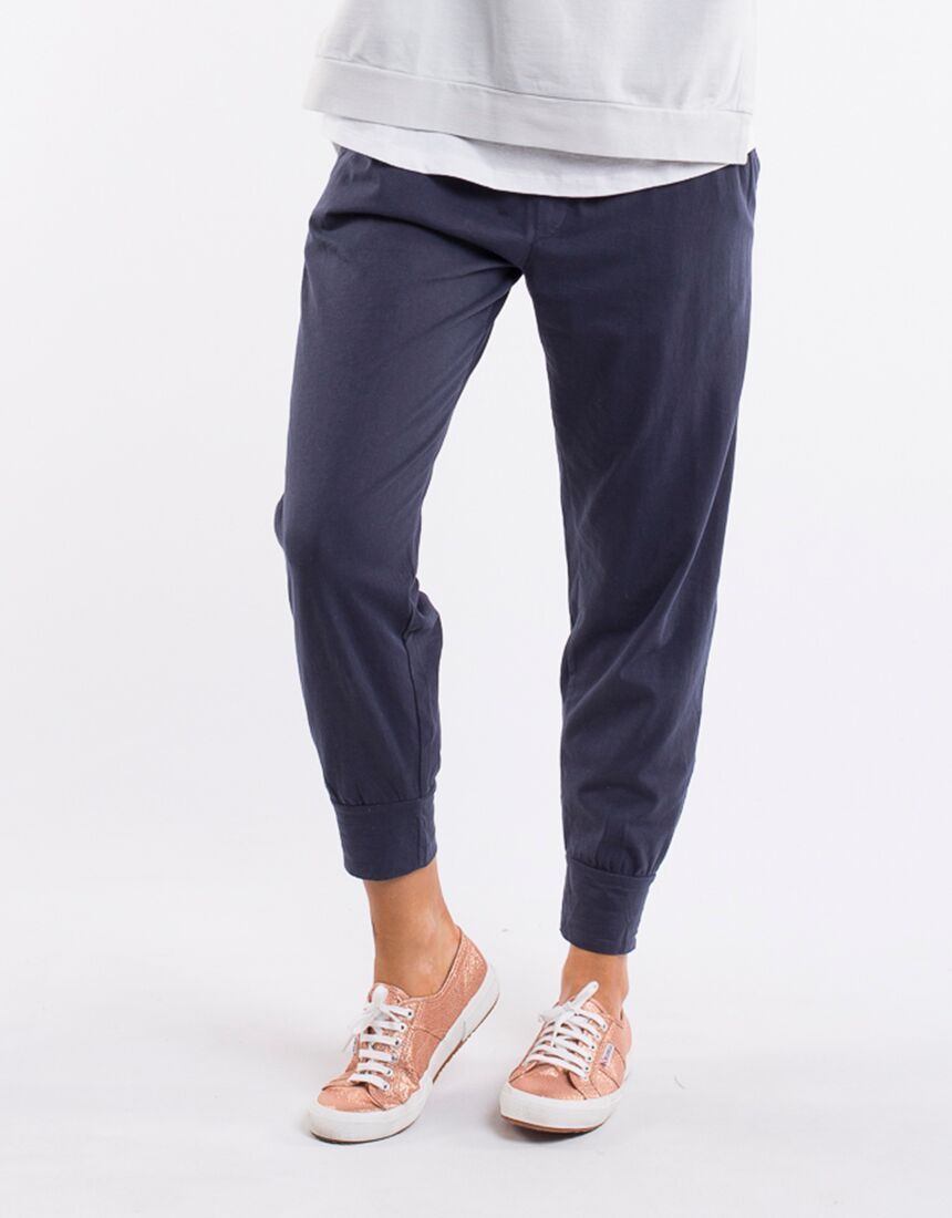 Fundamental Wash Out Lounge Pant By Elm Navy