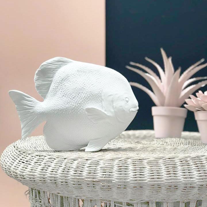 White Moose Fish Filet the Fish White Moose Fish Ornament Basic State White Moose Stockist