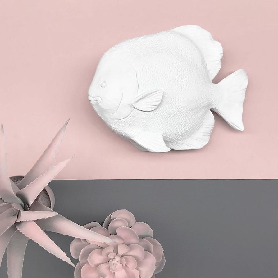 White Moose Fish Filet the Fish White Moose Fish Ornament Basic State White Moose Stockist