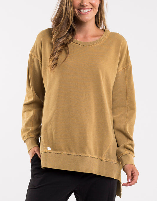 Buy Foxwood Fleur Crew Mustard Yellow Buy Foxwood Online Buy Foxwood Clothing Online Buy Foxwood Clothing Australia Foxwood Fleur Crew mustard Foxwood Stockist Fleur Crew Jumper Foxwood Fleur Jumper Basic State Foxwood Clothing stockist