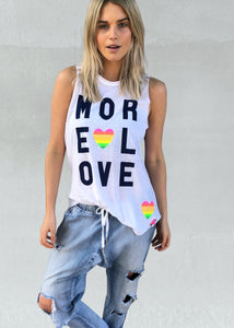 More Love Hammill and co Tank hammill and co More Love Tank More Love Singlet Basic State Cat Hammill and co Stockist
