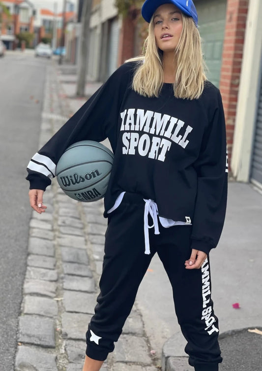 BLACK HAMMILL AND CO SPORTS SWEATER, SHOP HAMMILL AND CO CLOTHING ONLINE, HAMMILL AND CO AUSTRALIAN STOCKISTS, HAMMILL AND CO CLOTHING, CAT HAMMILL, CAT HAMMILL STOCKISTS, HAMMILL SPORTS