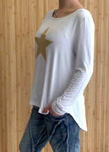 Shona Star Top || White