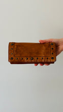 Sable Studded Leather Wallet Rugged Hide from Basic State