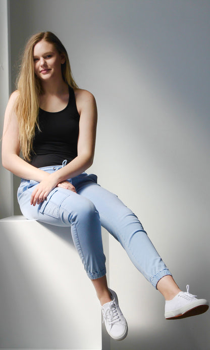 BUY Joey Joggers Jenny Joggers Basic State Joey Joggers Jenni Joggers Elasticated Plus Size Jeans 