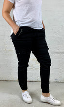 Joey Joggers Basic State Plus size Clothing Black Denim Pants Basic State