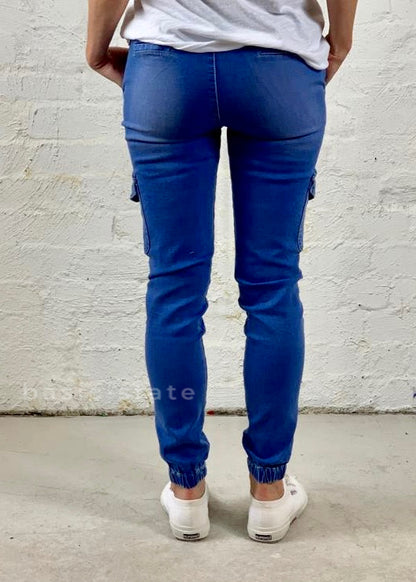 Joey Joggers True Blue Denim - Basic State Denim - Plus Size Clothing  - Jenny Joggers Jenni Joggers