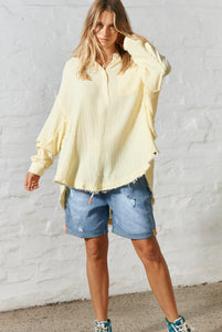 Lemon Cheesecloth Shirt
