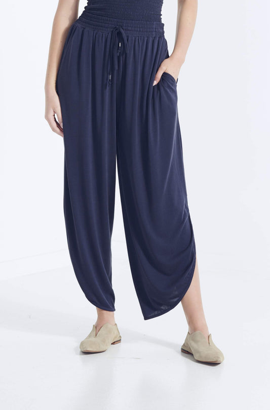 Belu Pants - Aegean Navy (Plus Size)