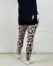 Pink Leopard Print Pants Lainie Drop Crotch Pant Leopard Lounge Pants