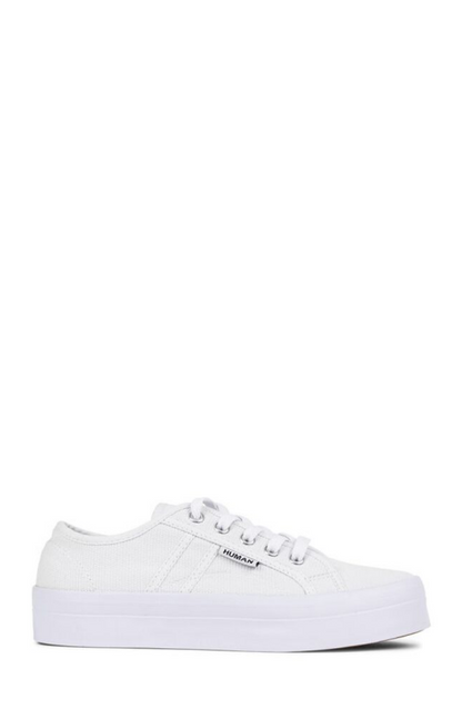 Buy White Canvas Shoes with Thick Sole - Lift Canvas White Shoe with Thick Sole - Elevated Sole Sneakers in White Canvas - Classic Tennis Shoe - White Superga - Basic State