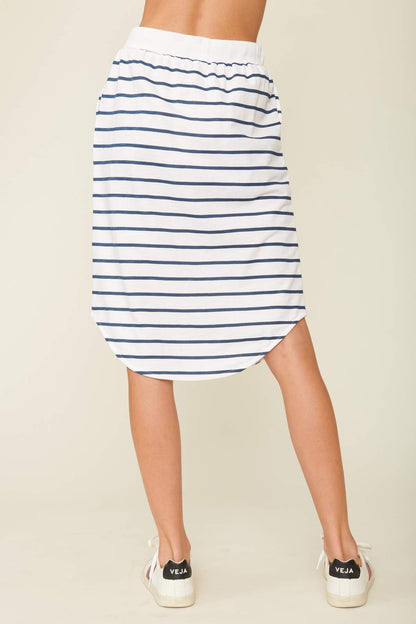 Pebble Beach Skirt - Stripe