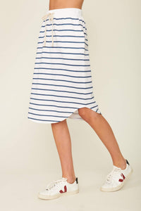 Pebble Beach Skirt - Stripe